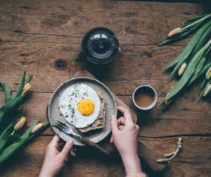 Coffee Eggs Breakfast DineJoziStyle